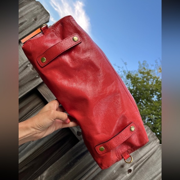 Ltd Ed Large Coach Sabrina Satchel in Coral - Picture 10 of 16